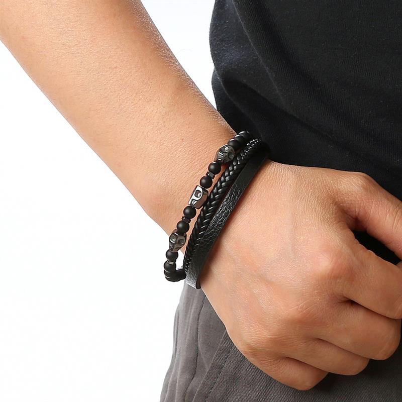 Classic High Quality Leather Bracelet