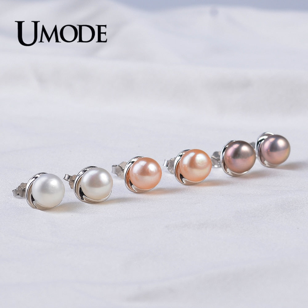 100% Genuine Natural Pearl Earrings