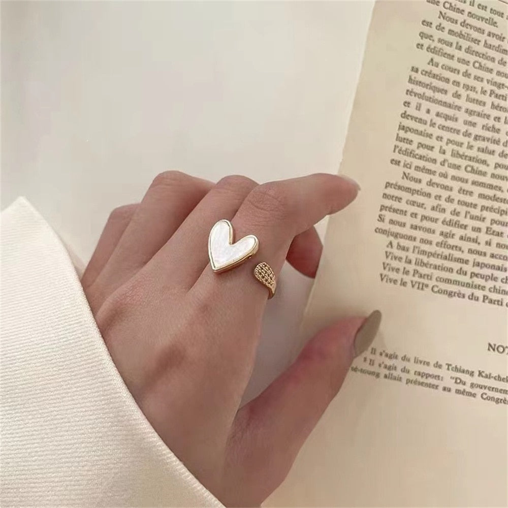 Minimalist Heart Ring