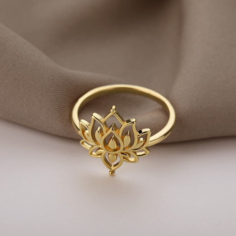 Lotus Flower Ring
