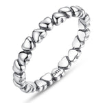 925 Sterling Silver Forever Love Heart Ring