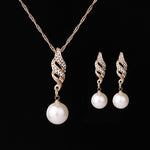 Classic Pearl Jewelry Set