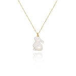 White Rabbit Gold Plated Necklace
