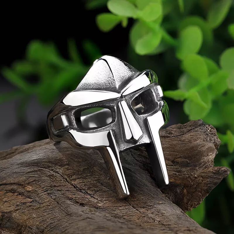 Goth Hip Hop Mask Ring