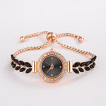 Simple Women's Feather Bracelet Watch