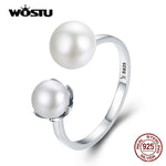 925 Sterling Silver & Freshwater Pearl Cultured Ring